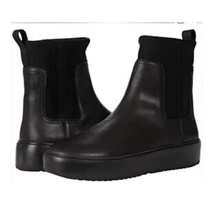 Greats Brooklyn Women's Black Waverly Neoprene Chelsea Boot, 9.5M